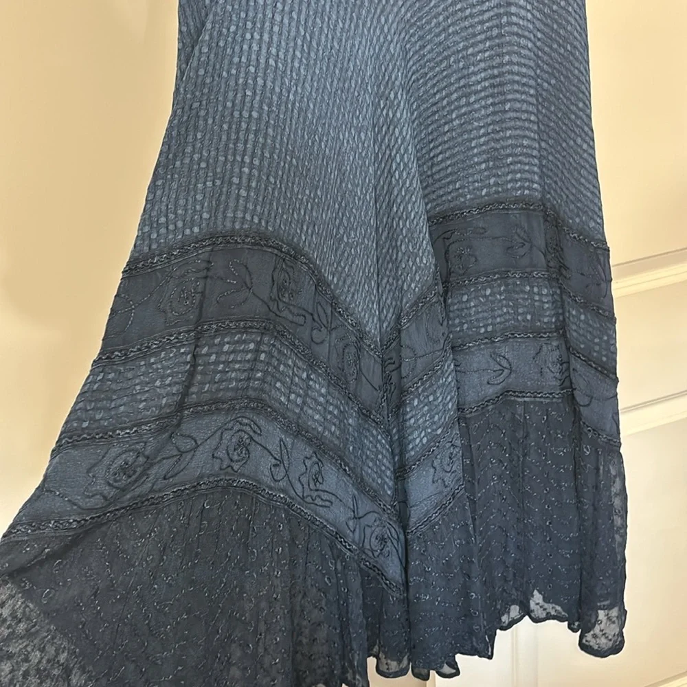 Vintage Papa Navy Maxi Dress - Picture 4 of 9